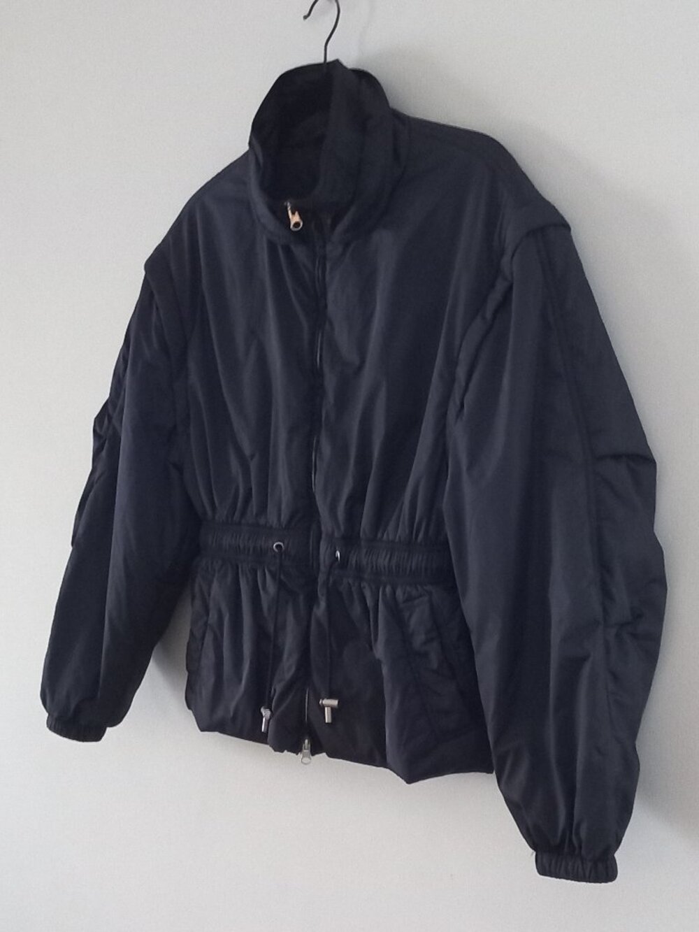 ISABEL MARANT Dastyni navy blue jacket with detachable sleeves - Picture 6 of 16